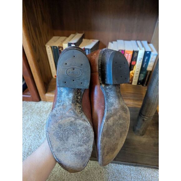 Panhandle Slim Men's Size 10D Brown Leather Western Cowboy Boots Mexico - Picture 7 of 7